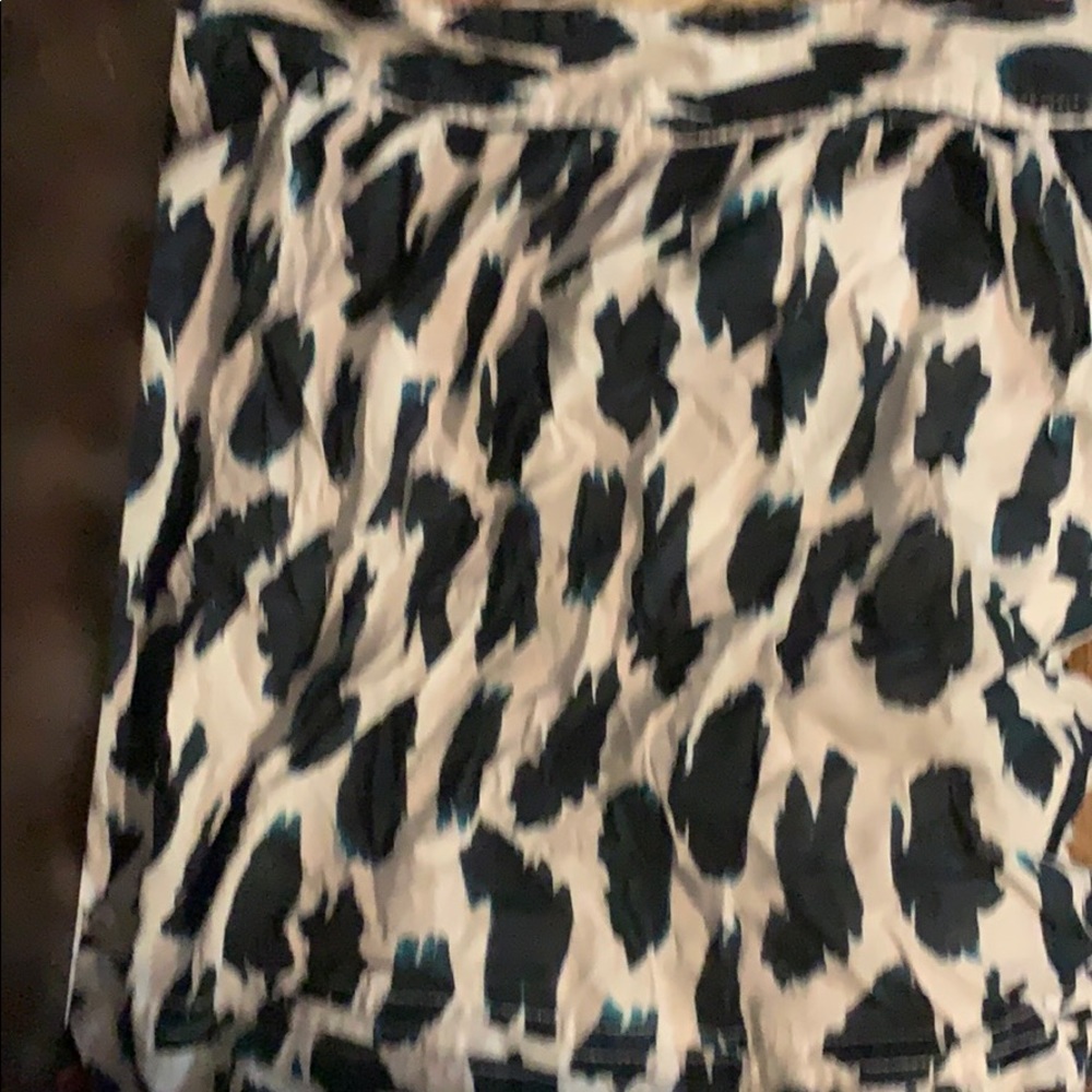 Loft paintbrush stroke print skirt!!!